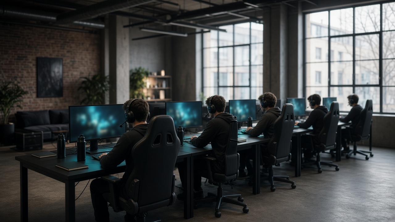 Bootcamp calme avec cinq postes