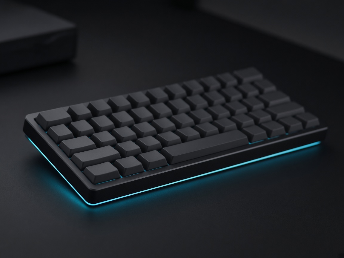 Clavier bas profil éclairé par-dessous